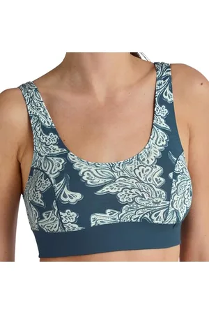 Calida Elastic Trend Bustier Damen, mit breitem Softbund, natürlich atmungsaktive und weiche Single Jersey-Qualität