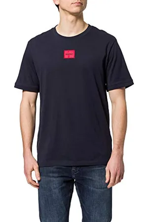 HUGO BOSS HUGO Herren, T-Shirt, Dunkelblau, S