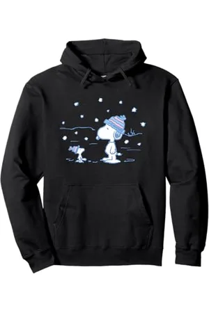 Peanuts Erdnüsse - Snoopy Woodstock Winter Snow Pullover Hoodie