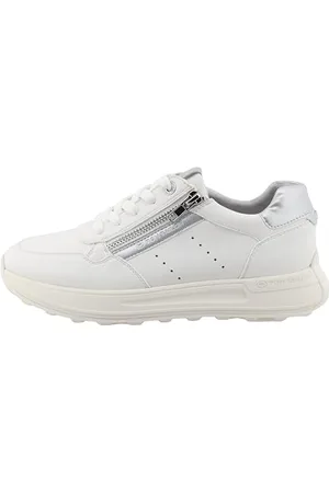 TOM TAILOR Damen 9590100001 Sneaker, White, 36 EU