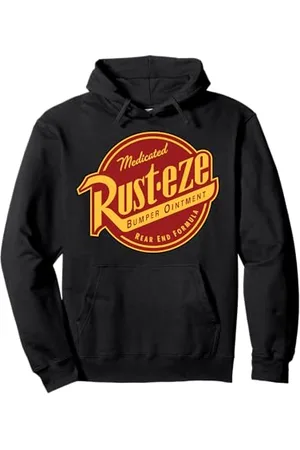 Disney Pixar Cars Rusteze Vintage Logo Pullover Hoodie
