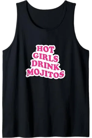 College Heiße Mädchen trinken Mojitos Tank Top