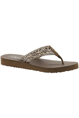 Skechers Damen Meditation-Ocean Breeze Flipflop, , 38 EU