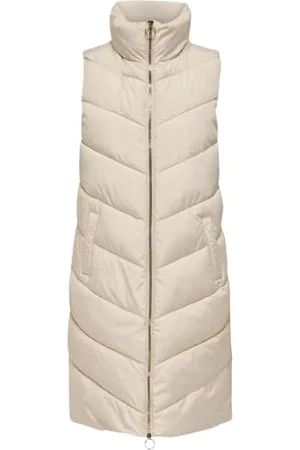 JDY Damen FINNO Long Padded Waistcoat New NOOS Jacke, , S