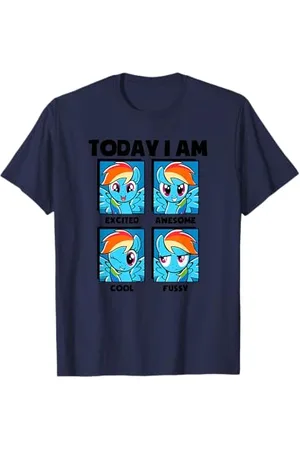 My Little Pony : Friendship Is Magic Rainbow Dash Moods T-Shirt