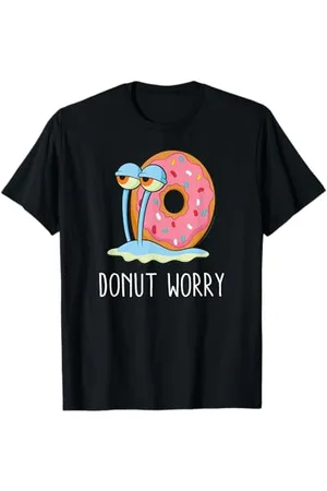 Spongebob Spongebob Schwammkopf Donut worry Gary T-Shirt