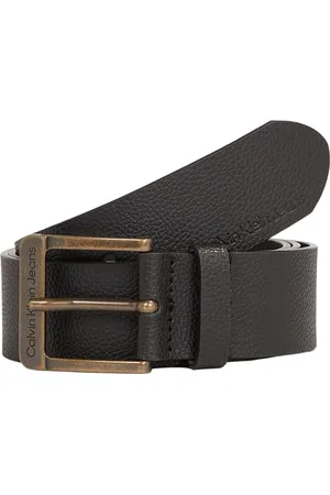 Calvin Klein Jeans Herren Gürtel Classic Flat Belt aus Leder, , 100 cm