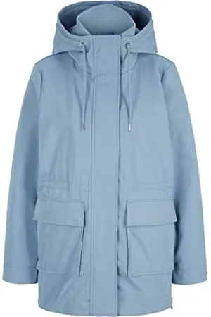 TOM TAILOR Damen Parka mit Reißverschlussdetail 1030080, , XXL