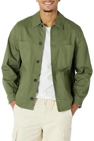 Amazon Herren Einsatzjacke Aus Stretchbaumwolle In Lockerer Passform, , XXL