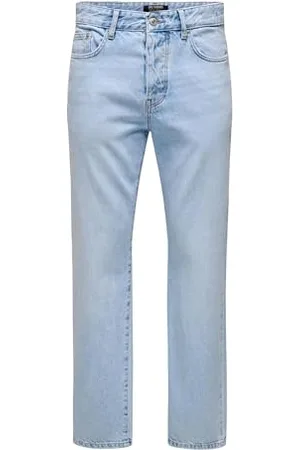 Only & Sons Herren ONSEDGE Straight Box TAI DNM CBO NOOS Jeans, , 28W x 30L