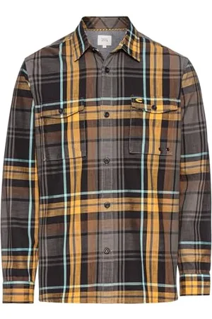 Camel Active Herren Karohemd im Overshirt-Look Menswear-XL