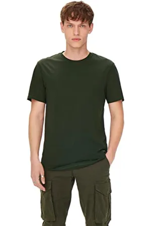 Only & Sons Herren Kurzarm Rundhals T-Shirt ONSMATT Life LONGY XS S M L XL XXL, Größe:M, Farbe: 22002973