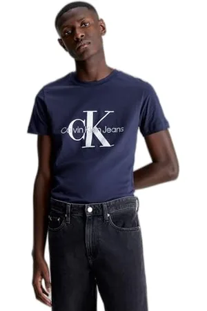 Calvin Klein Jeans CORE MONOLOGO SLIM TEE Kurzarm T-Shirts Herren, , XL
