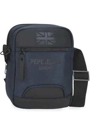Pepe Jeans Bromley Umhängetasche mit zwei Fächern, , 17 x 22 x 7,5 cm, Polyester von Joumma Bags, , Talla única, Umhängetasche mit zwei Fächern