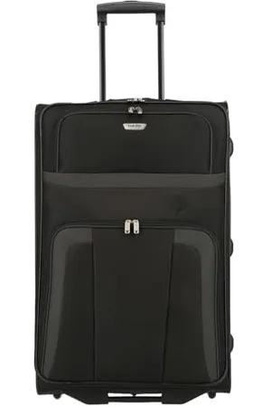 Paklite Reisekoffer mit 2 Rollen, Rollkoffer groß, Orlando, klassischer Weichschalen Trolley im zeitlosen Design, 73 cm, 80 Liter