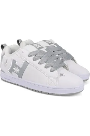Dcshoes Herren Court Graffik Sneaker, White/Grey, 46.5 EU