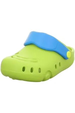 Superfit Splash C Slipper, Hellgrün/Türkis 7500, 28 EU Weit