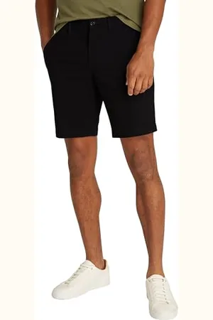 Tommy Hilfiger Herren Shorts Brooklyn 1985 Kurz, Schwarz (Black), 29W