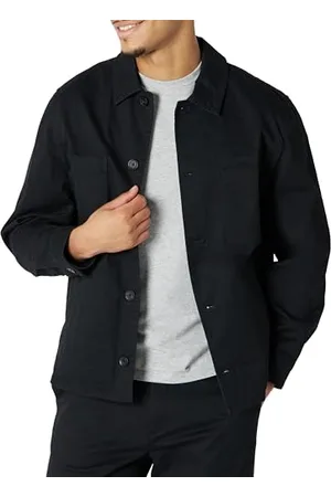 Amazon Herren Einsatzjacke Aus Stretchbaumwolle In Lockerer Passform, , XS