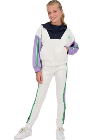 Vingino Meiden joggingbroek Sila Light Grey Melee