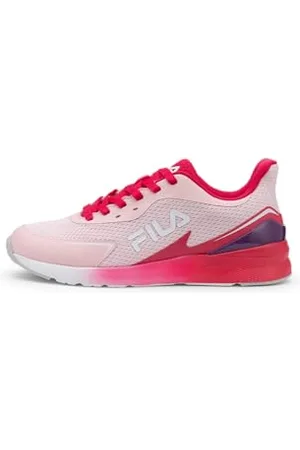 Fila Crusher Teens Sneaker, Powder Pink-Azalea, 39 EU