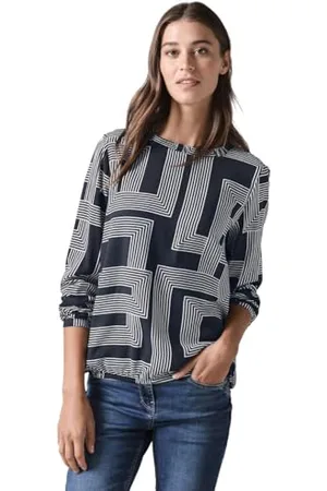CECIL Bluse mit Smock-Detail