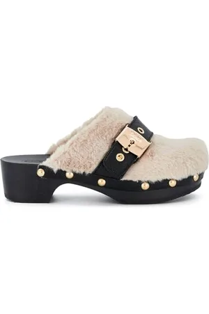 Scholl Damen Pescura Alaska Sandale, Off-White, 41 EU