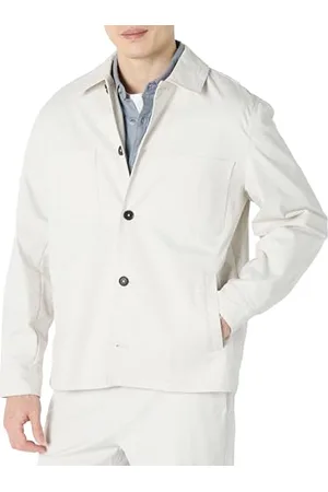 Amazon Herren Einsatzjacke Aus Stretchbaumwolle In Lockerer Passform, , XL