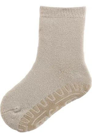Sterntaler Fli Fli SOFT uni - Unisex Fliesen Flitzer einfarbig - warme Kinder Stoppersocken mit Innenfrottee - elastische, hautsympathische Kinder Strümpfe mit Anti-Rutsch-Sohle, , Größe 30