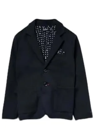 Replay Jungen Blazer mit Knopfleiste, Blau (Deep Blue 088), 14 Jahre