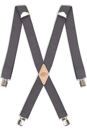 Dickies Herren Strapshalter, 3,8 cm, gerader Clip Hosenträger, , Einheitsgröße