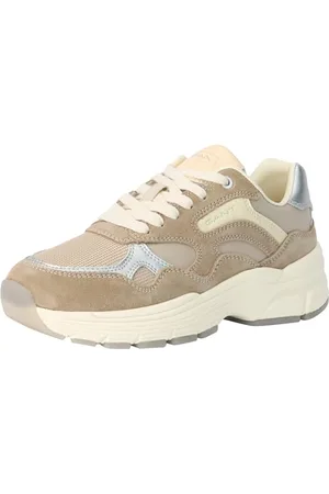 GANT FOOTWEAR Damen NEUWILL Sneaker, Taupe/Silver, 41 EU