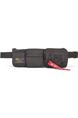 Alpha Industries Unisex Crew Bauchtasche, Black