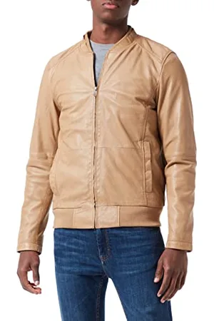 Freaky Nation Herren Yorik-FN Lederjacke, , 3XL