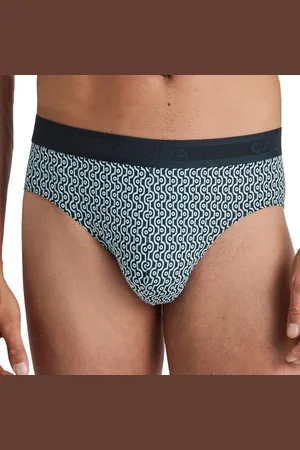 Calida Grafic Cotton Slip Herren, natürlich atmungsaktiv und hautsympathisch