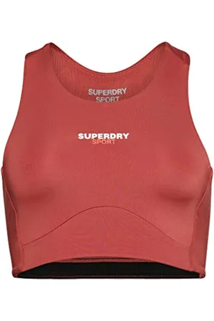 Superdry CORE ACTIVE BRA WS311591A Marsala Brown 16 DAMEN