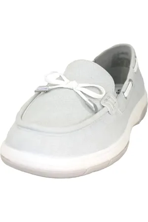 Jana Damen Slipper mit Schleife Vegan, Grau , 39 EU