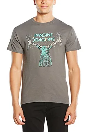 Imagine Dragons Herren Elk In Stars T-Shirt, , (Herstellergröße: Small)