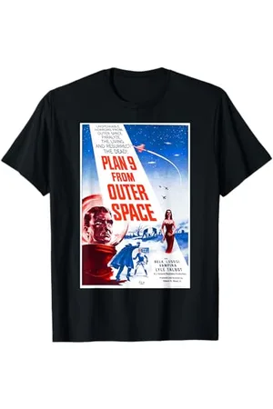 Dodo Outer Space Sci Fi T-Shirt Campy Horror Retro 50er Jahre Tee Shirt T-Shirt