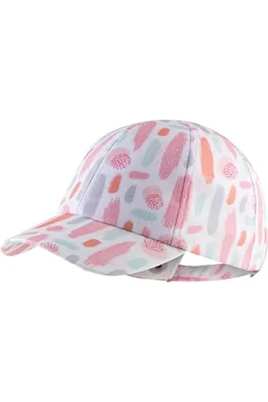 Sterntaler Basecap Striche - Mädchen Schirmmütze aus Baumwolle mit Allover Druck - Sommer Cappy mit Metallschließe zur Größenregulierung - Sportive Baby und Kinder Schirmkappe, , Größe 49