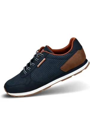 Bugatti Herren-Schnürer-321-ASH02,Dark Blue,43