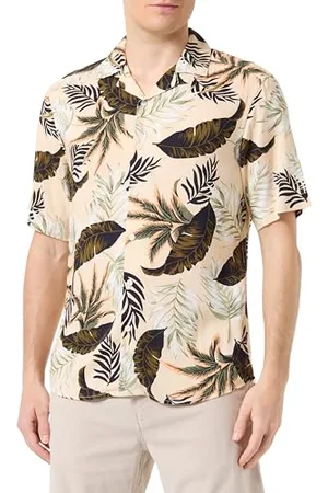 Only & Sons Herren Sommer Hemd mit Resort-Kragen Bequemes Casual Shirt nachhaltig, Farben: , Größe Hemd:M