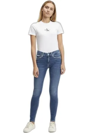 Calvin Klein Jeans MID RISE SKINNY Hosen Damen, , 24W / 32L
