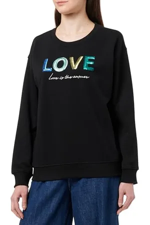 QS by s.Oliver Sweatshirt mit Pailletten