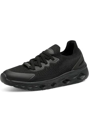 QS by s.Oliver Mädchen Sneaker flach mit Chunky-Sohle Sportlich, (Black), 37 EU