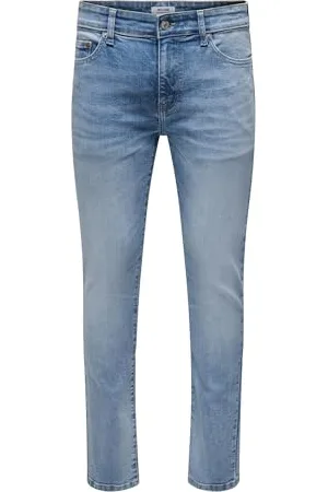 Only & Sons Male Slim Fit Jeans ONSLOOM Niedrige Taille Slim Fit Jeans