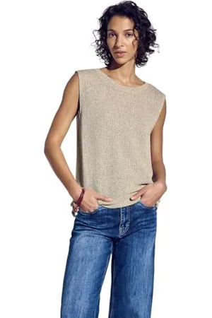 Street one Damen A322954 Glitzerndes Strick-Look Top, , 36