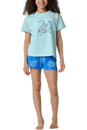 Schiesser Mädchen Schlafanzug kurz Pyjamaset, , 176