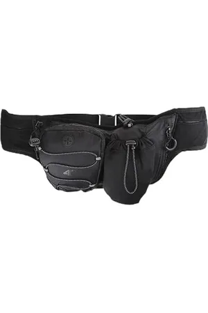 4F Waist Bag U070 Deep Black Einheitsgröße für Unisex Erwachsene, , LÄSSIG