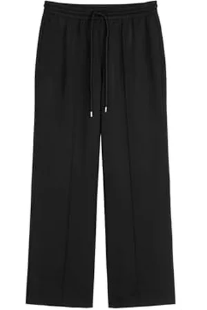 Marc O’ Polo Marc OߴPolo Denim Damen Stoffhose mit elastischem Bund Relaxed Fit, Schwarz (Black), M